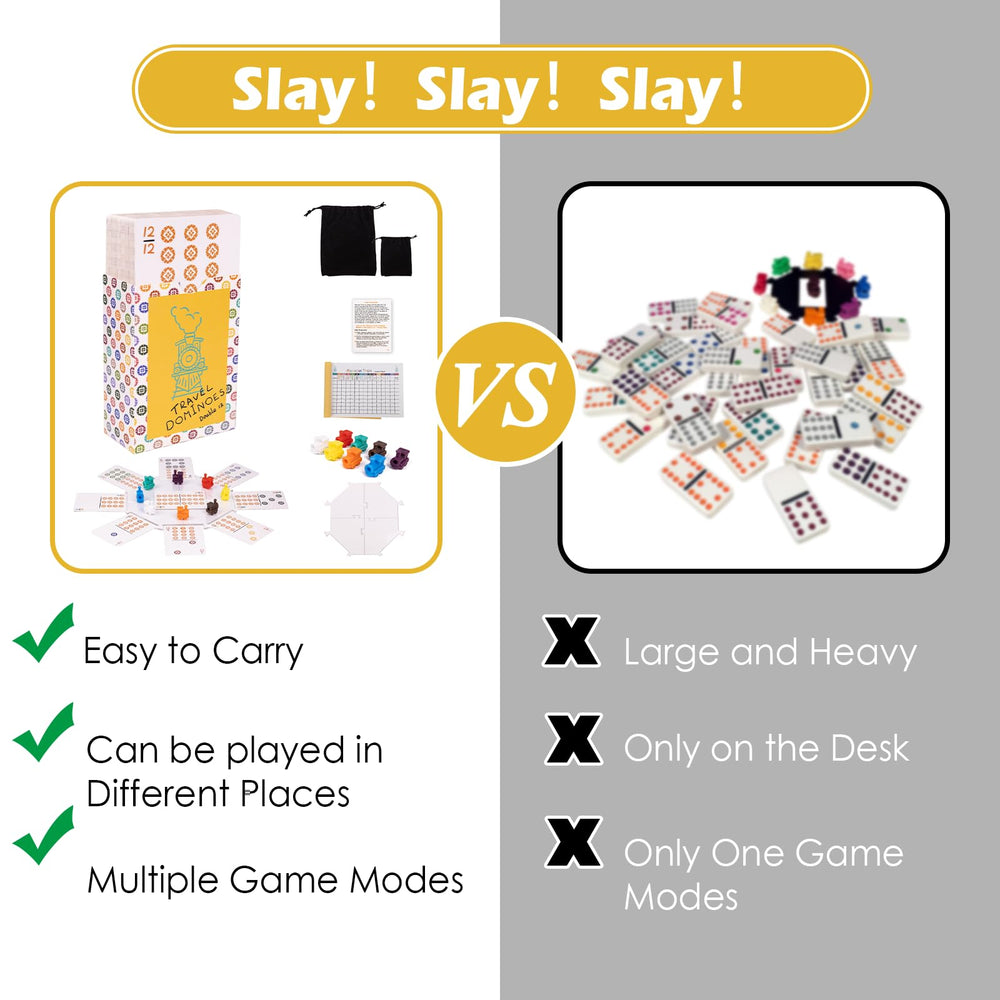 Extguds Mexican Train dominoes instruction and scoresheet simplify setup and scoring