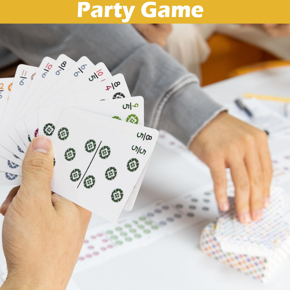 Extguds Mexican Train dominoes compact dimensions fit easily in a pocket