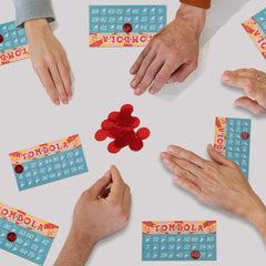 Extguds Tombola complete set blue enables effortless setup and social fun.