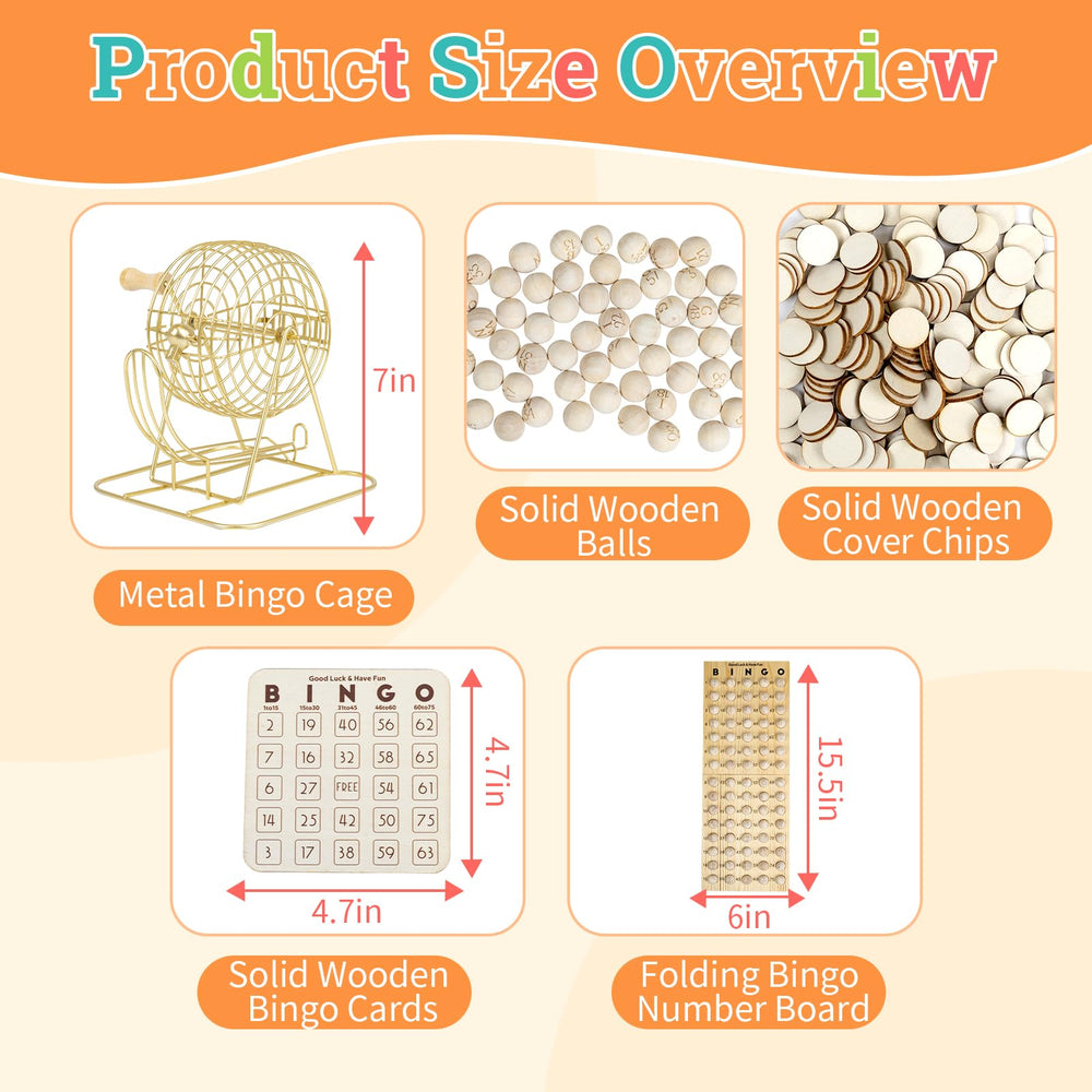 Extguds wooden bingo chips 400, crisp marks for fast play.