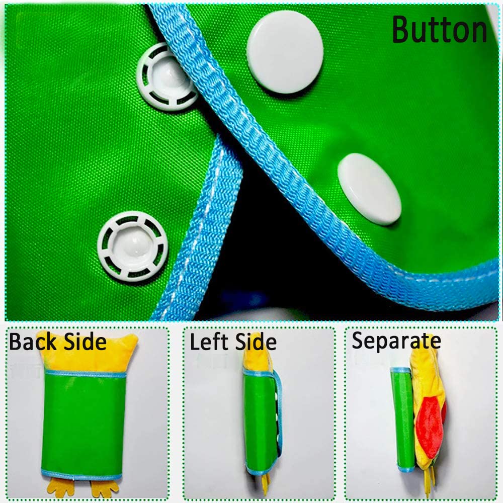 Extpro Owl Dress Doll snap boosts finger dexterity for dressing tasks.