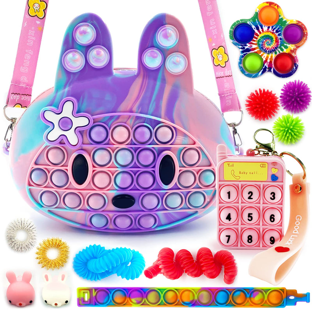 Exun Pop crossbody bunny bag offering stylish, hands-free storage for outings