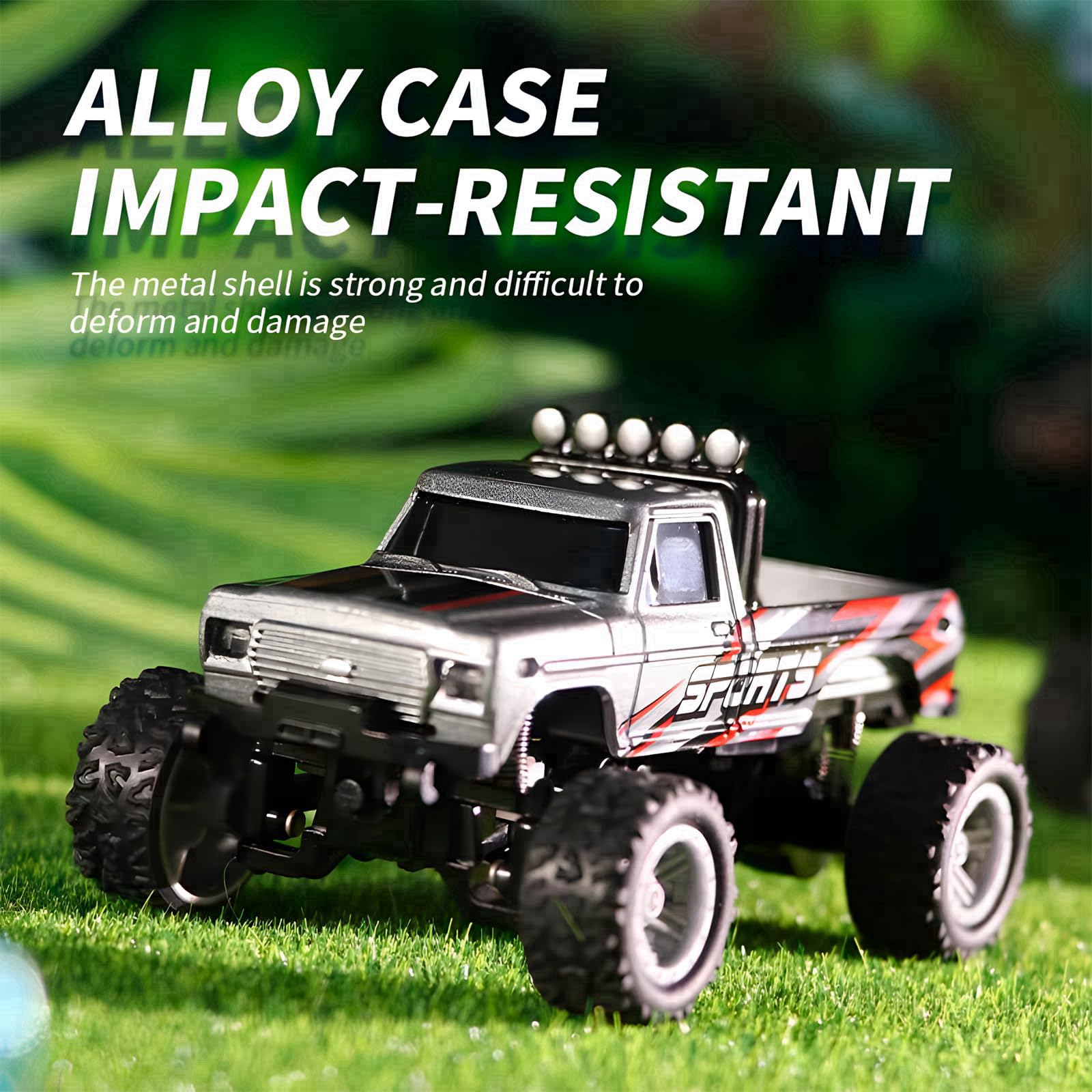 EXVQMU Mini RC Car app control mirrors remote experience.