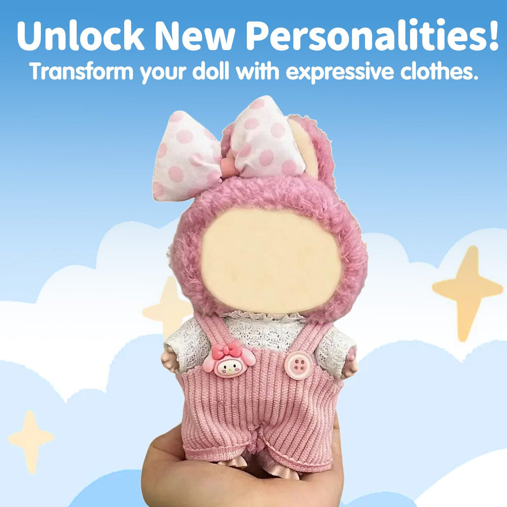 Eyancotoi doll clothes with reinforced stitching for durable seams.