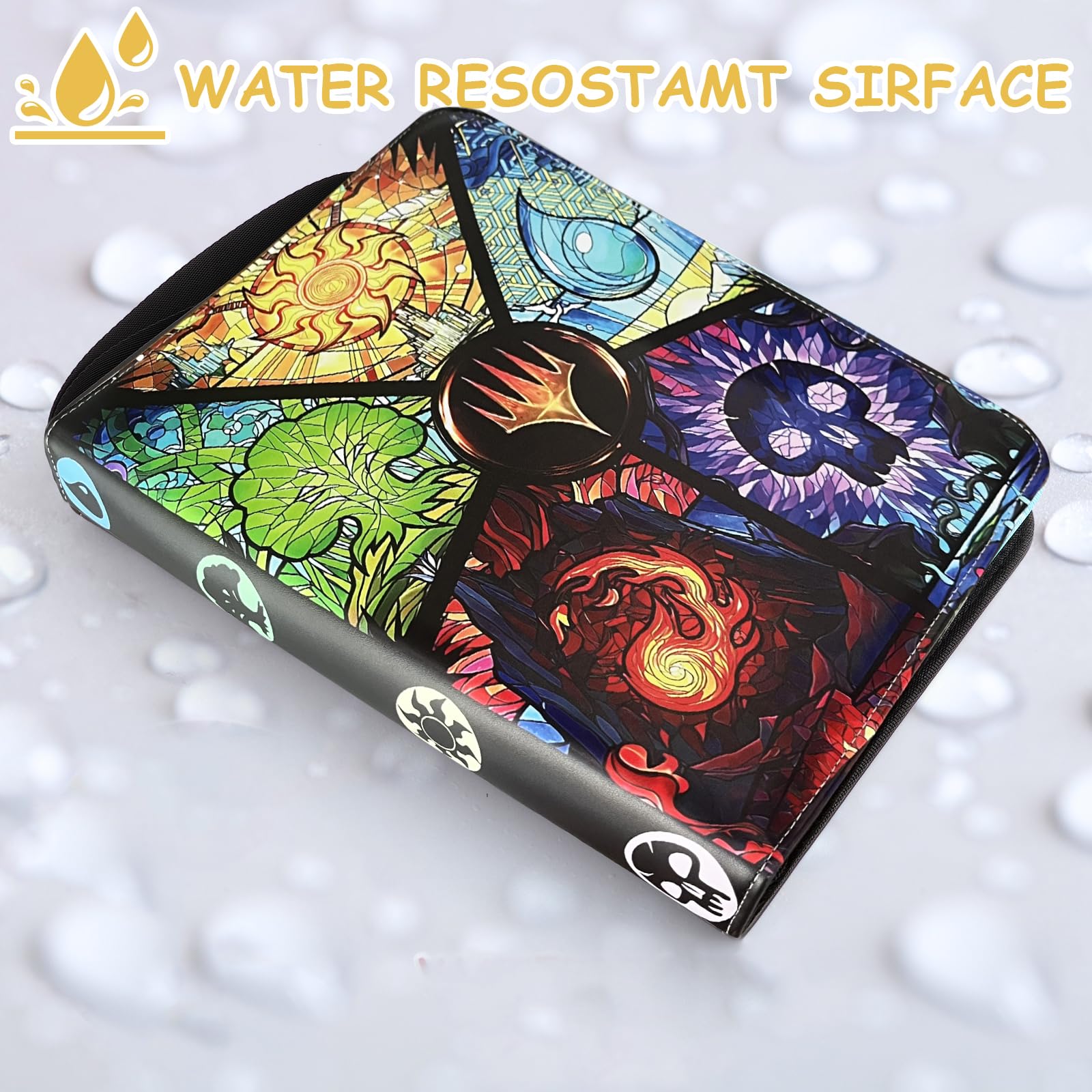 EYEGLEAM binder holding up to 720 cards in sturdy pockets