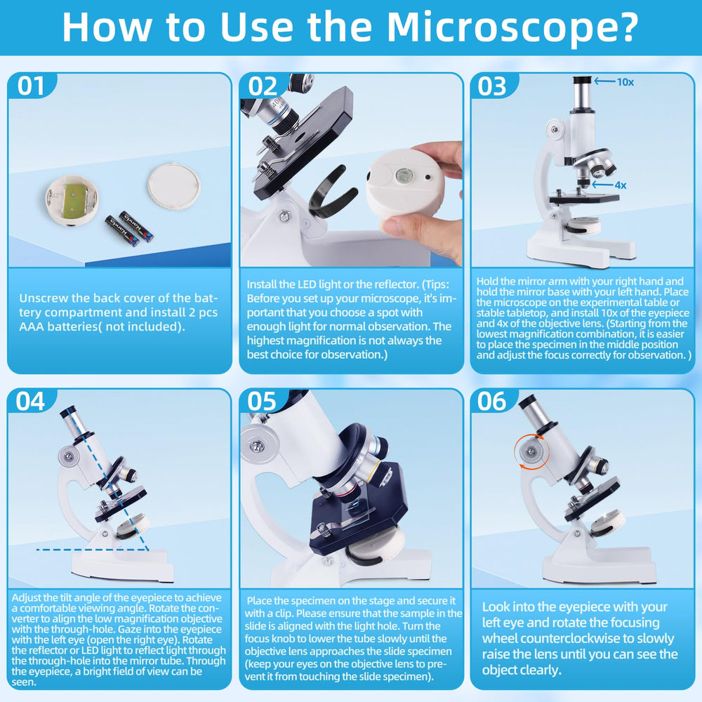 eyemocsin classroom-ready microscope for school and home education