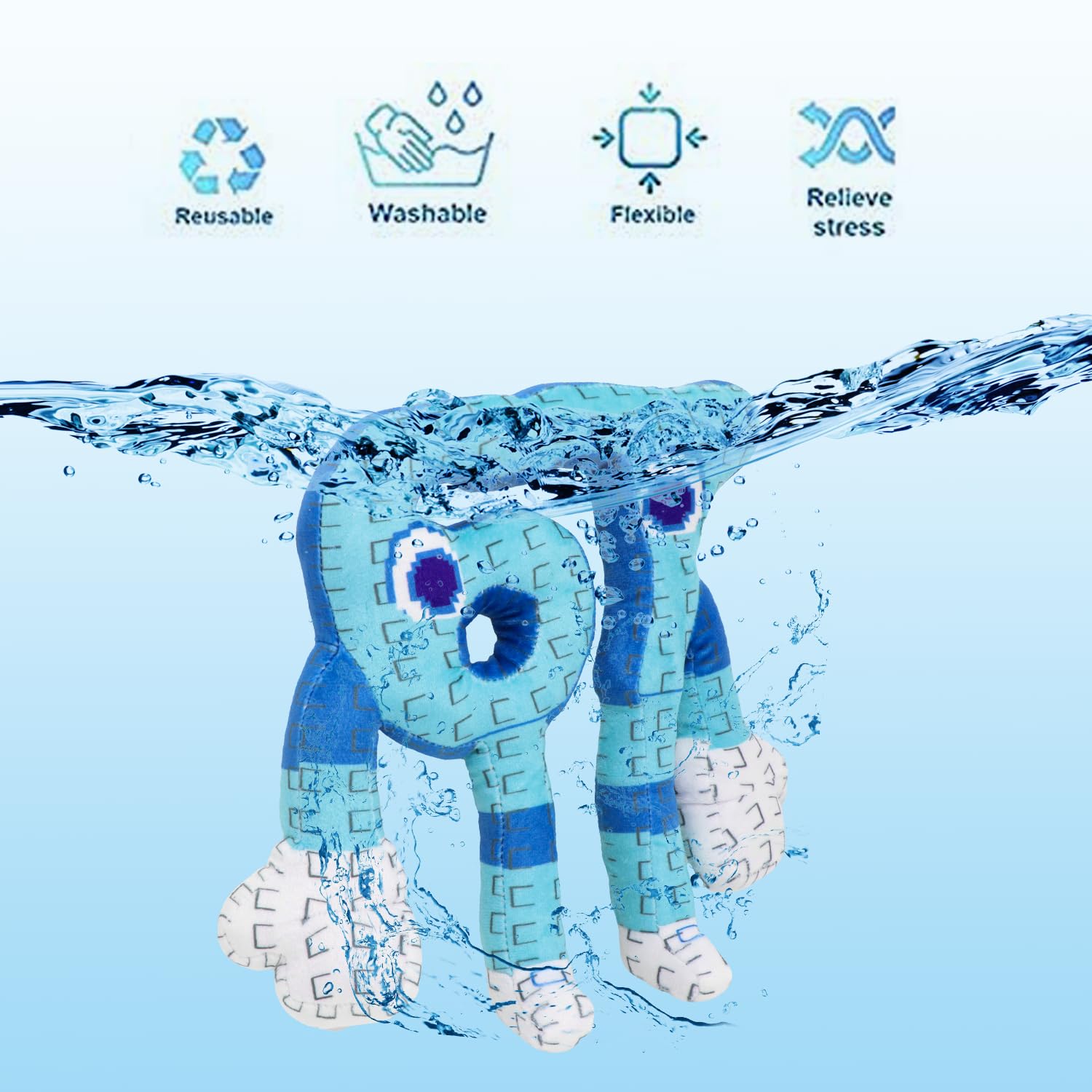EYJVAF 67 plush toy featuring fluffy filling for a plush, squeezable feel.