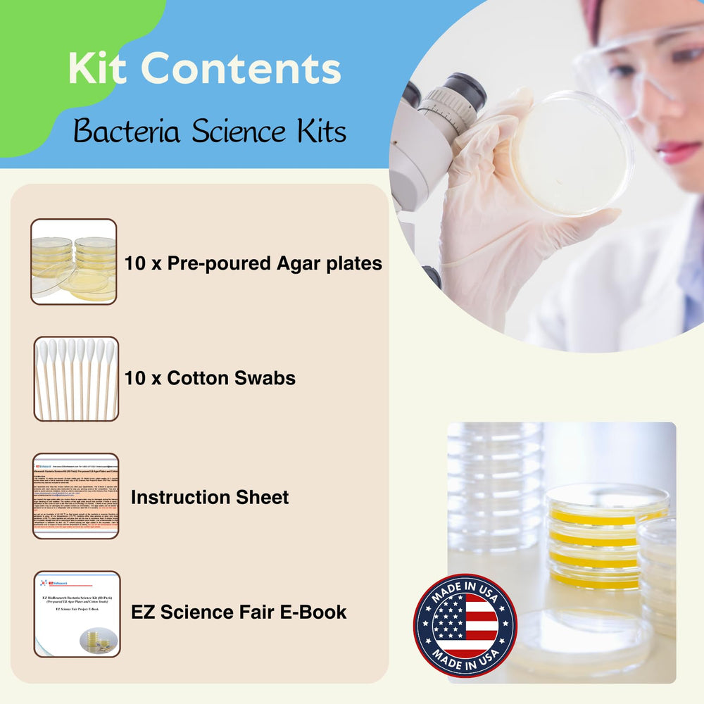 EZ BioResearch sterile swabs in convenient packs for clean sample collection