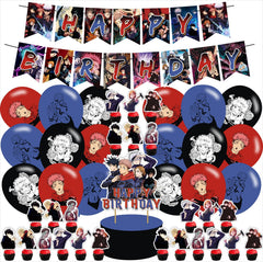 Ezcpigei Jujutsu Kaisen cake topper for standout anime birthday decor.