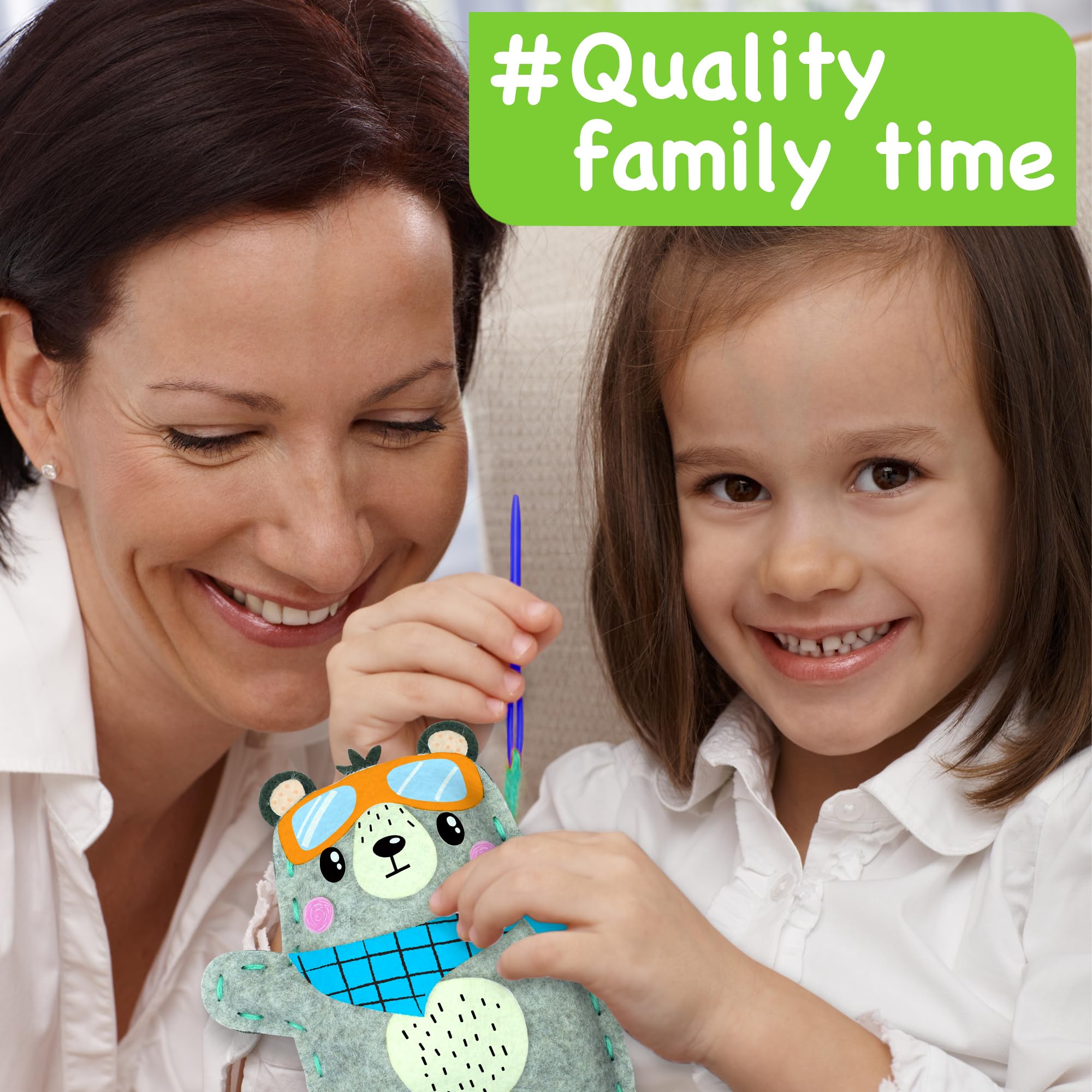 EZCRA family craft time gift pack invites shared, creative play