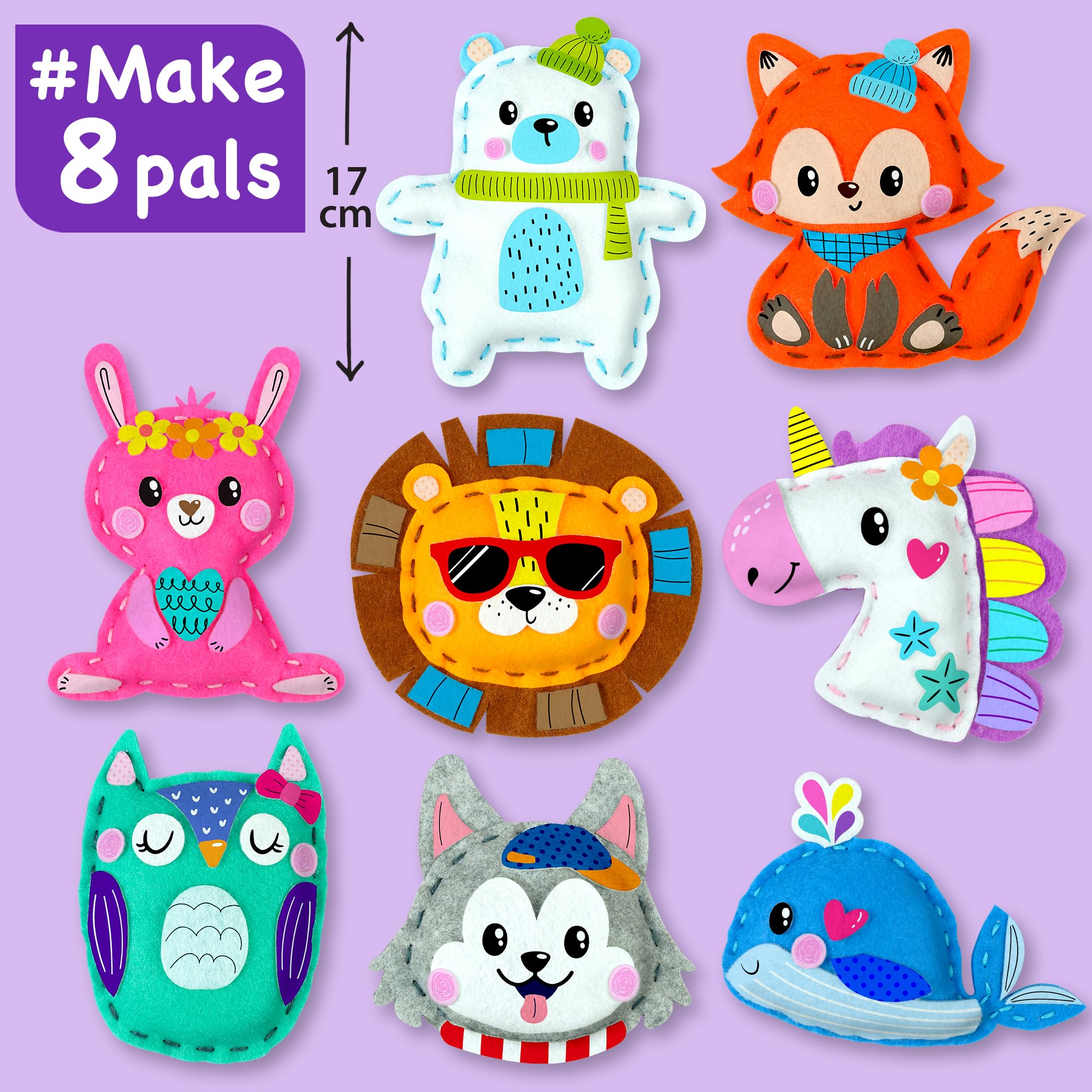 EZCRA kids sewing needle safety features support gentle stitching.