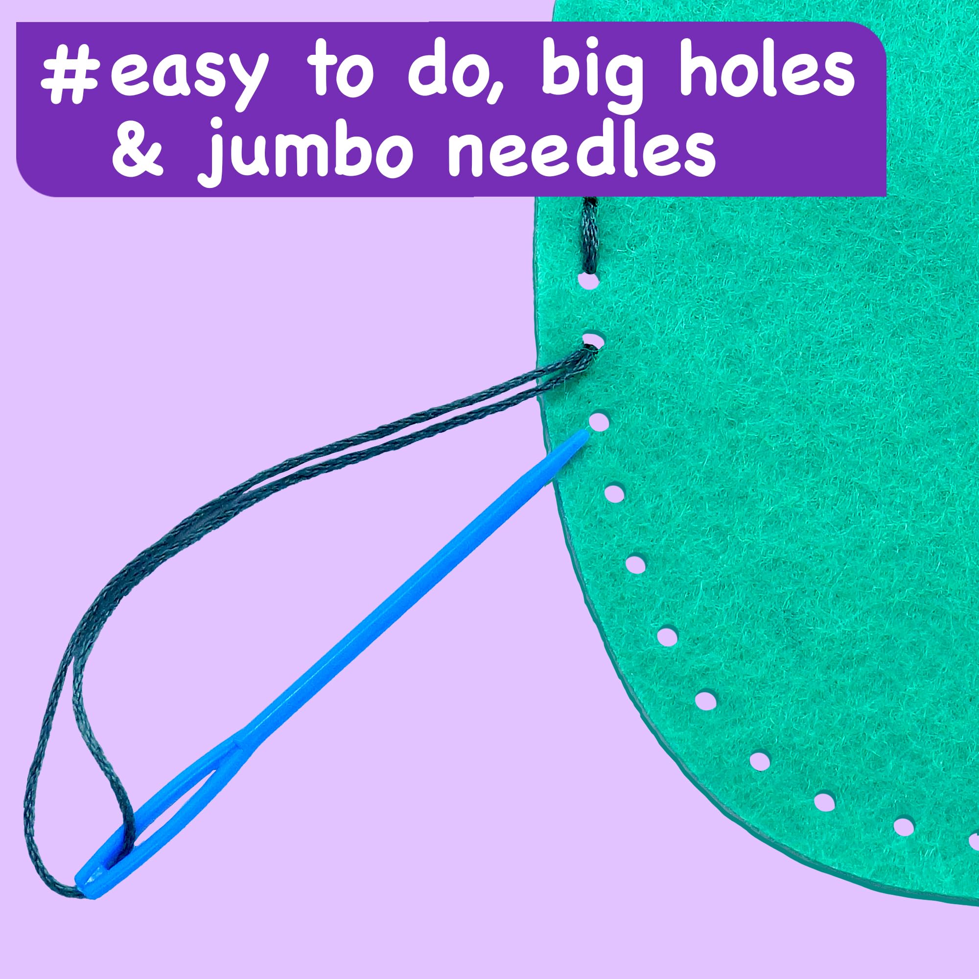 EZCRA no-mess crafting guide and pre-cut shapes reduce clean-up.
