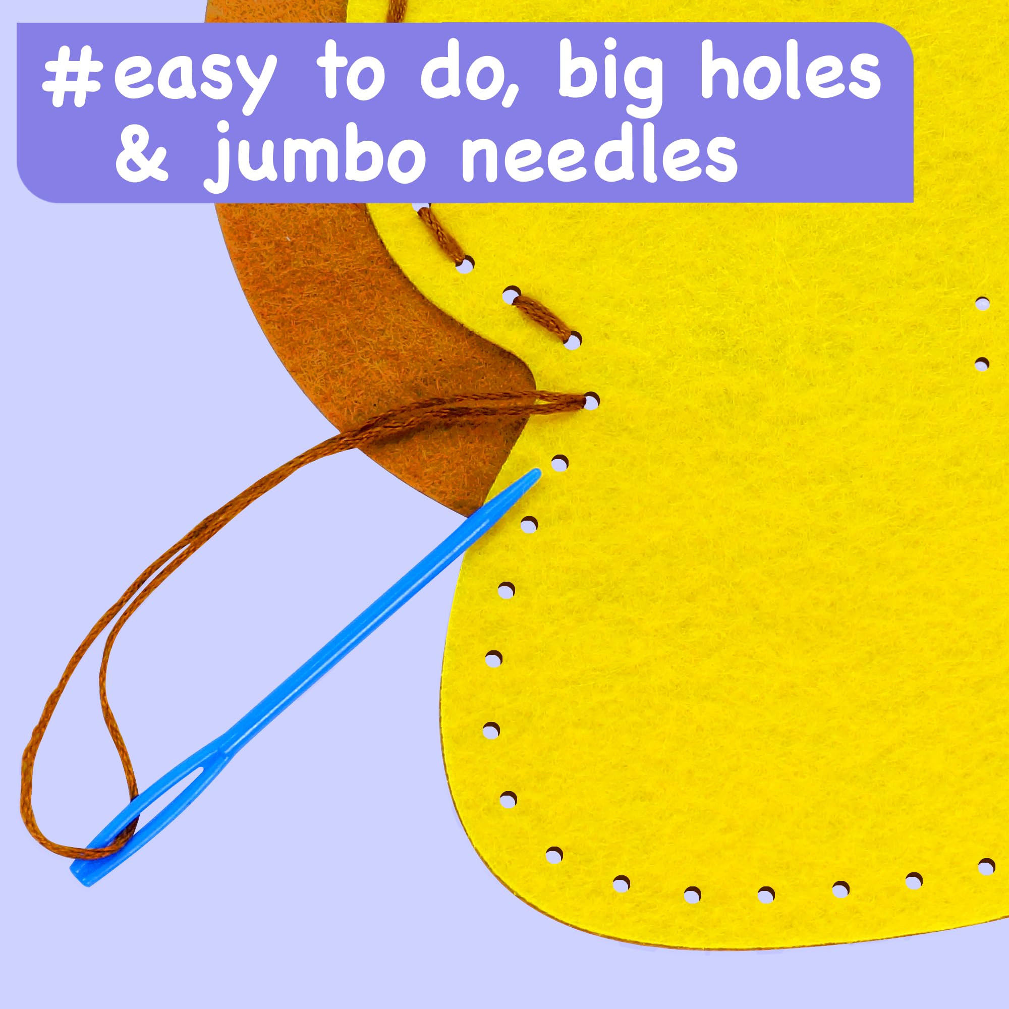 EZCRA Panda project featuring easy stitching and playful design