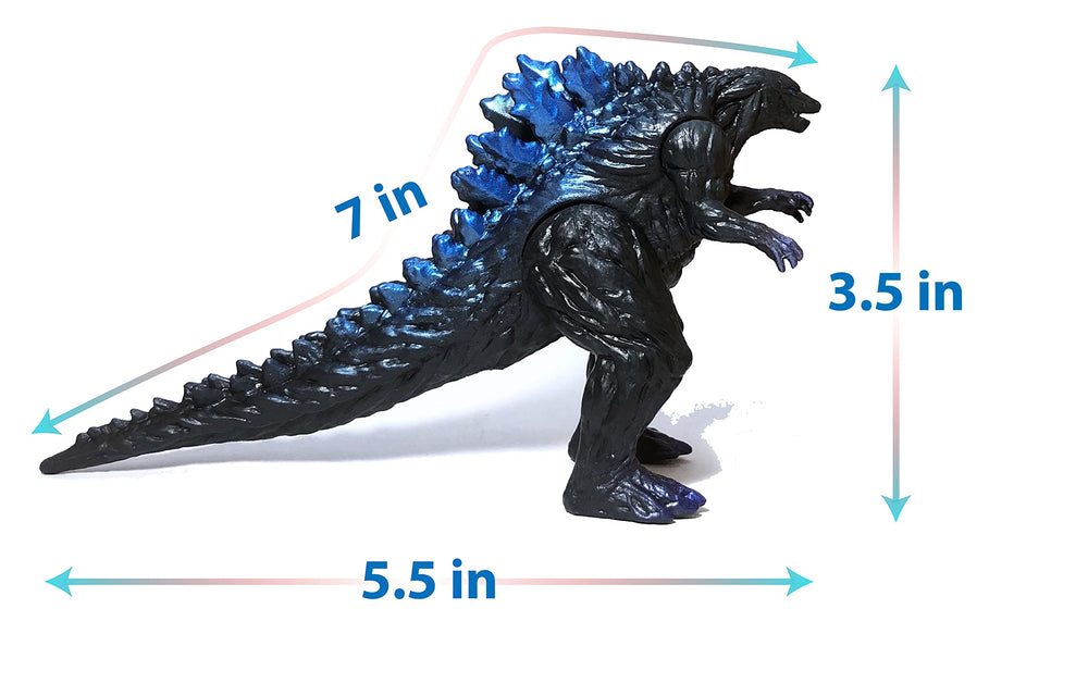 EZfun Godzilla 2014 action figure with articulated joints for imaginative battles.