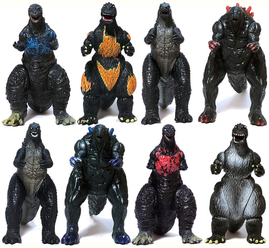 EZfun Shin Godzilla 2016 figure with movable joints for dynamic pose and display.