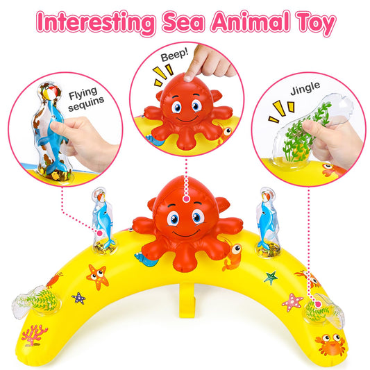 EZIGO baby pool float safety seat keeps infants secure during splashes.