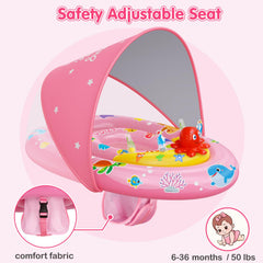 EZIGO float features side mesh windows for parent–child interaction.