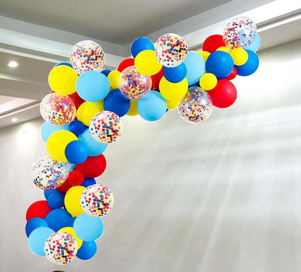 Ezing confetti balloons add sparkly celebration accents.