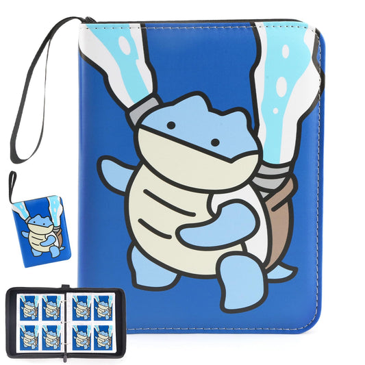 EZiYIN collectible card album front cover in PU Leather for durable protection.