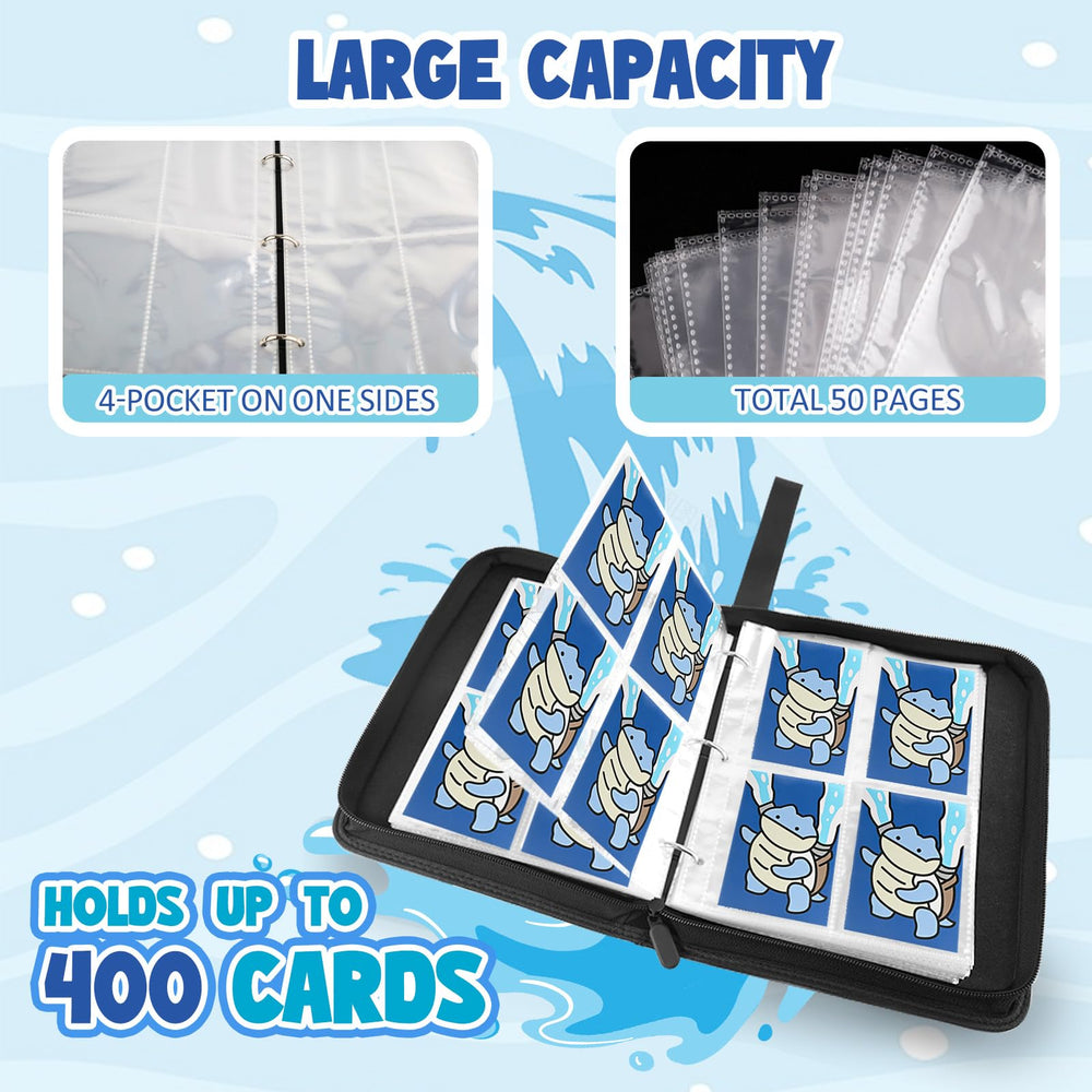 EZiYIN removable sleeves protect cards while keeping them visible.