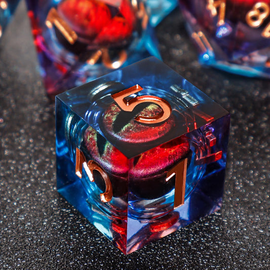 EZUO resin dice with sharp edges for precise rolls
