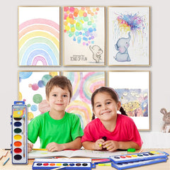Ezzgol reusable paints stay vibrant with added water.