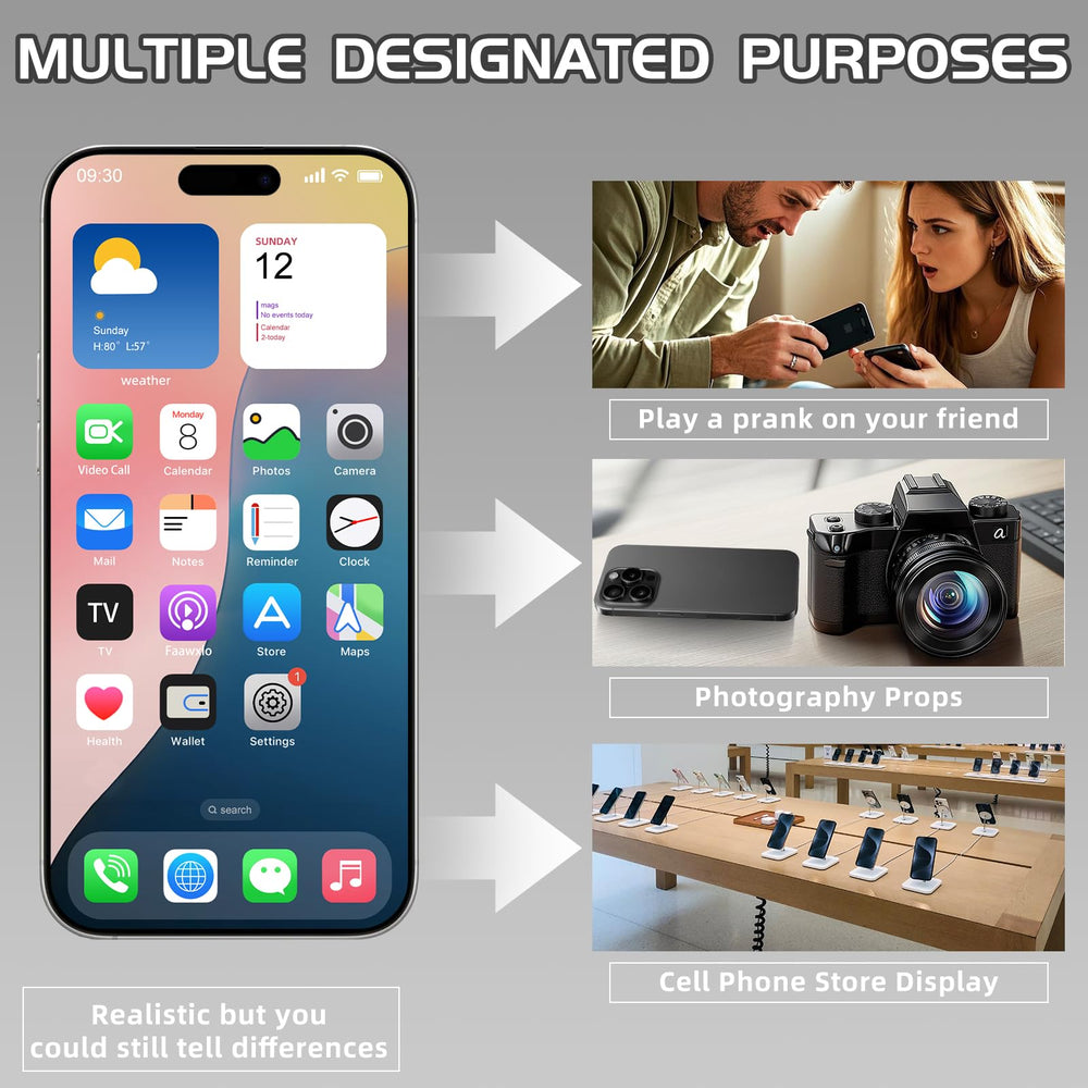 Faawxlo dummy phone store display setup ideal for demonstrations.