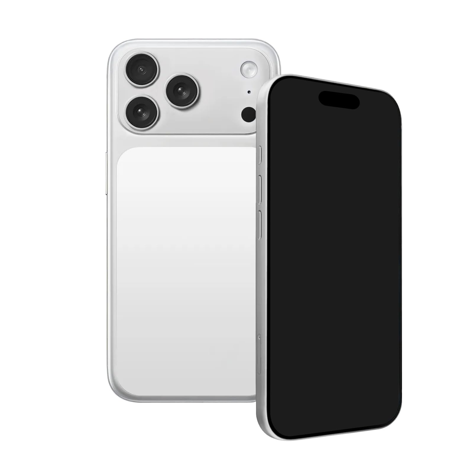 Faawxlo fake phone with black screen; ideal prop for film and photo shoots.