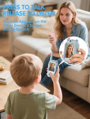 Fabeto Walkie Talkie Kids Video voice changer offers playful sound effects
