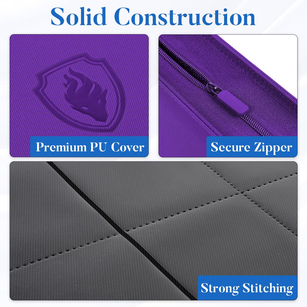 Fabmaker binder side-loading pockets enable easy card insertion