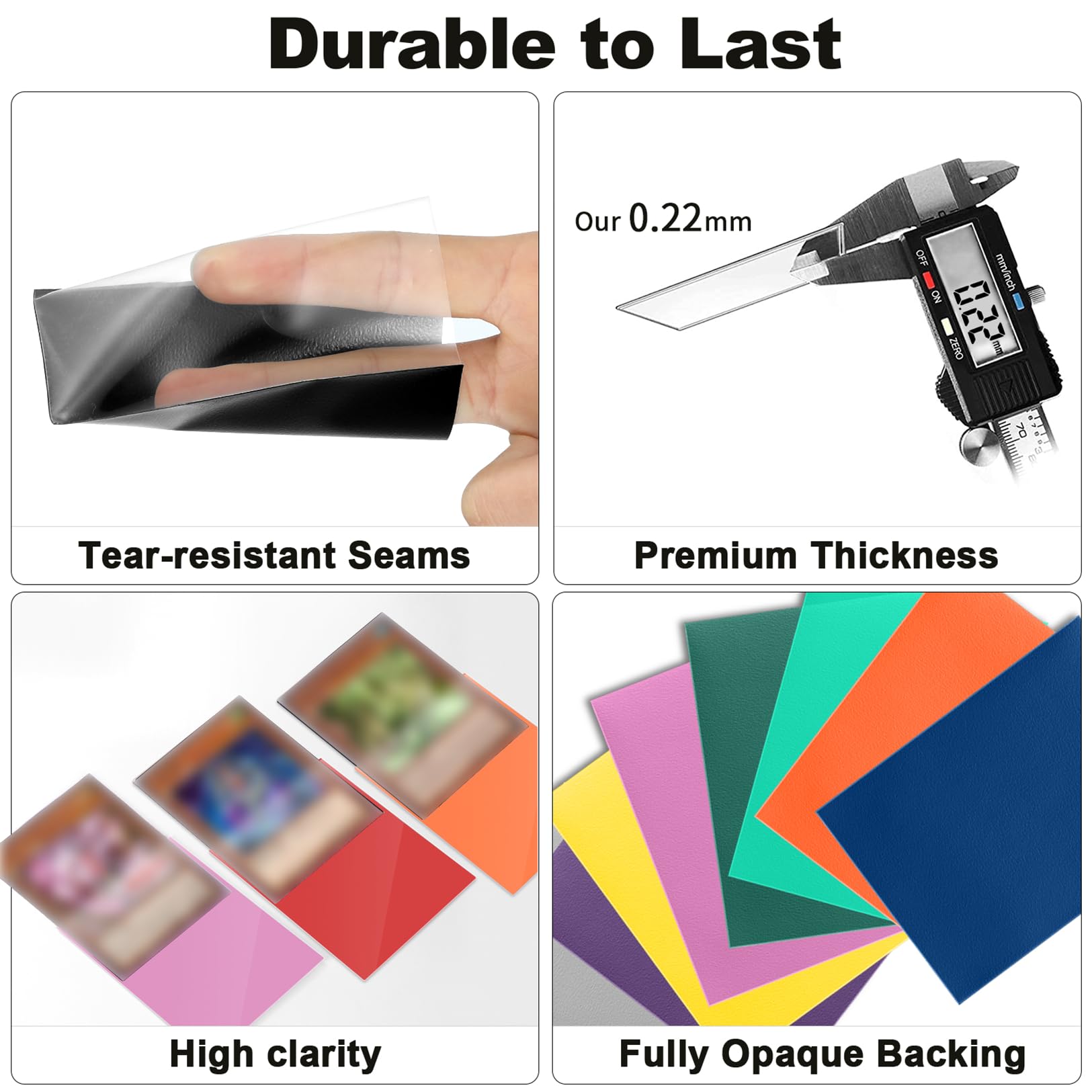 Fabmaker non-PVC acid-free material for long-term card care