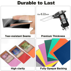 Fabmaker non-PVC acid-free material for long-term card care
