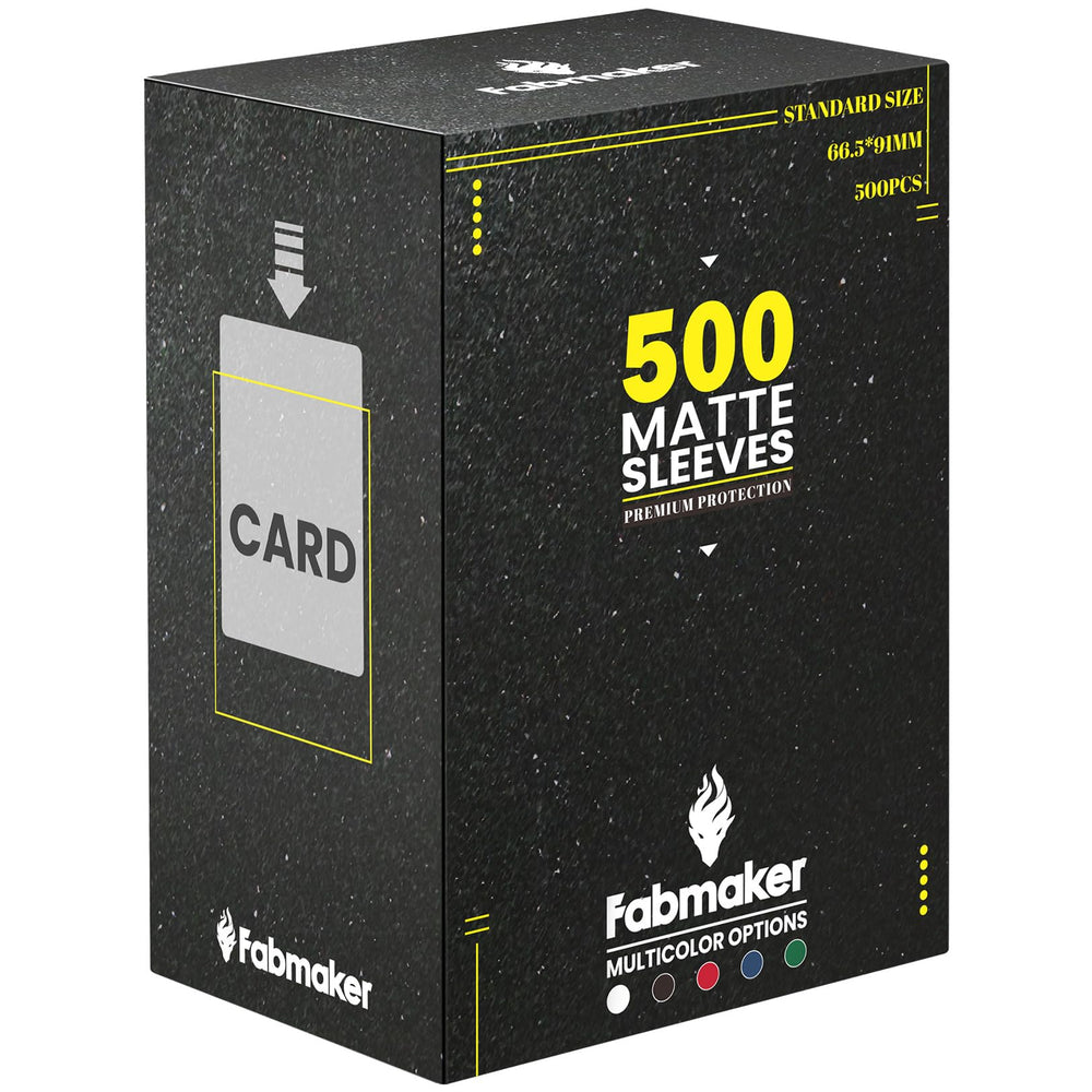 Fabmaker durable protection; waterproof and dustproof card sleeves