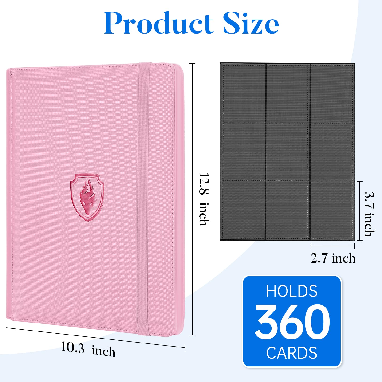 Fabmaker water-resistant binder helps protect sleeved cards on the go.