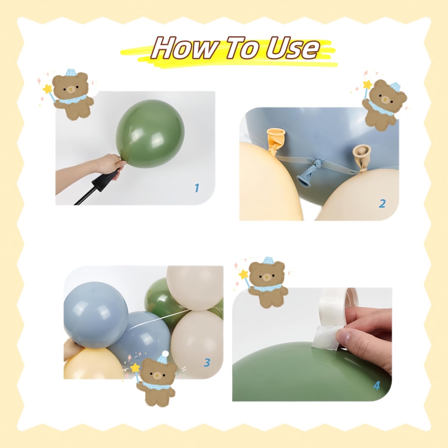 FabTab pastel balloons collection for soft, festive party styling