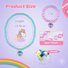 Faburo adjustable rings, necklaces, and bracelets fit growing kids
