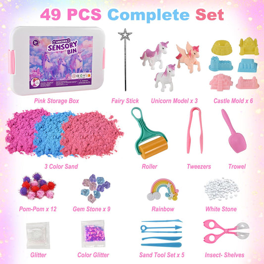 Faburo soft non-toxic sensory sand ready for shaping and creative exploration.
