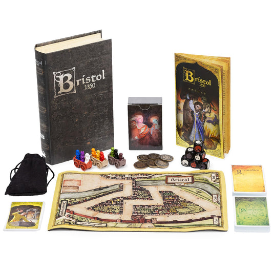 Facade Games Bristol 1350 magnetic book box for secure storage and easy travel