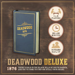 Facade Games Deadwood 1876 Deluxe pawns for immersive play and quick role tracking