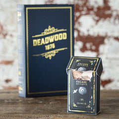 Facade Games Deadwood 1876 Deluxe safes and tokens organize scoring and planning