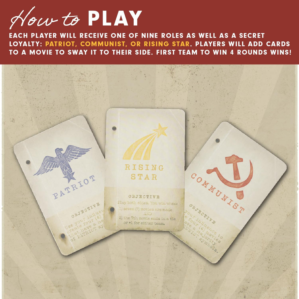 Facade Games Hollywood 1947 custom star dice adding dramatic flair