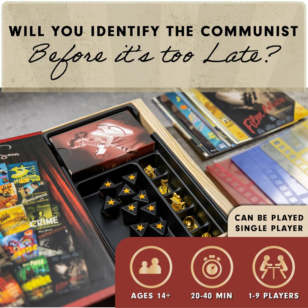 Facade Games Hollywood 1947 loyalty tokens signaling team allegiances