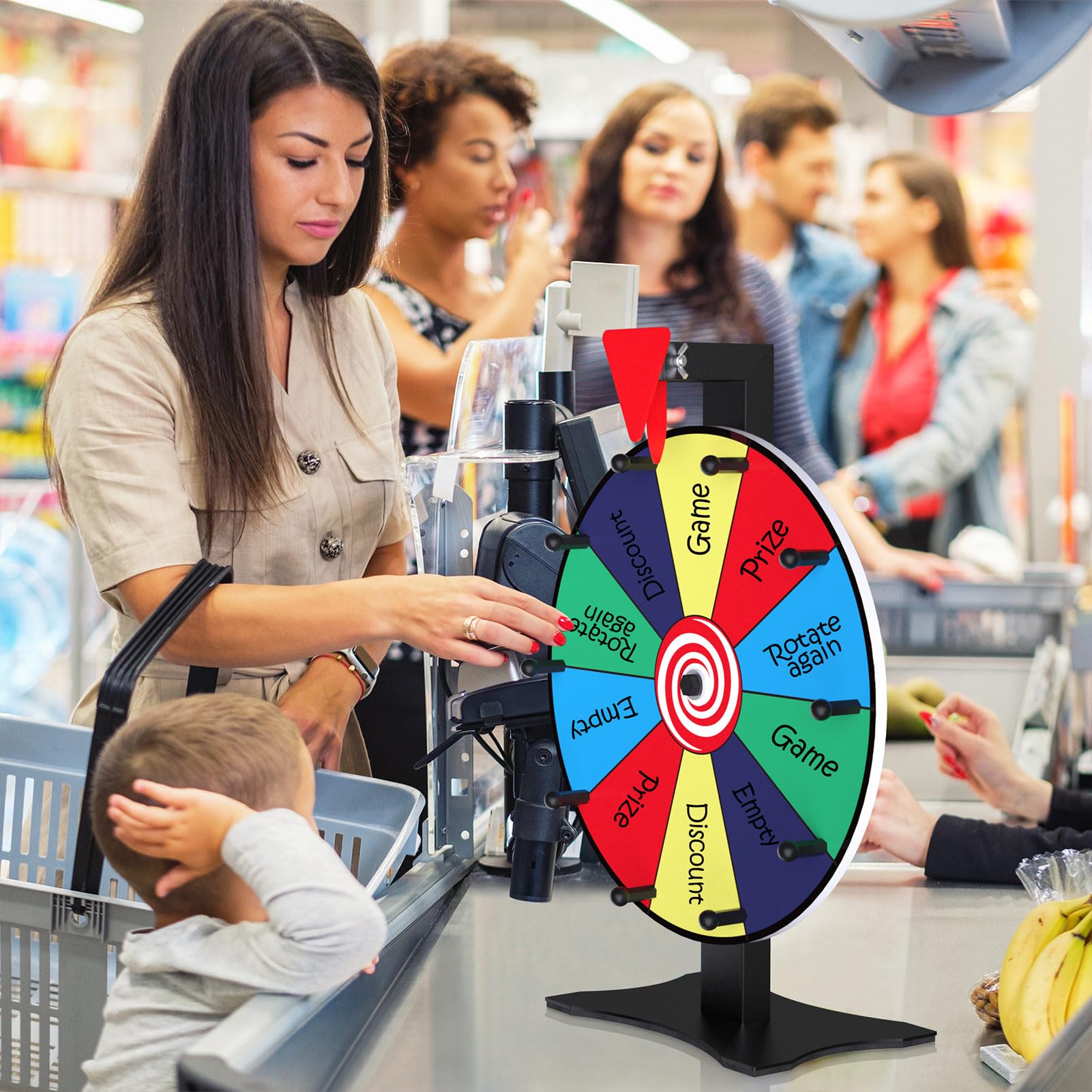 Facilife prize wheel design adds carnival vibe to events