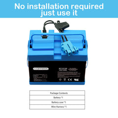 FACJOYMOOU 12V battery for Polaris Outlaw enhances outdoor toy experiences