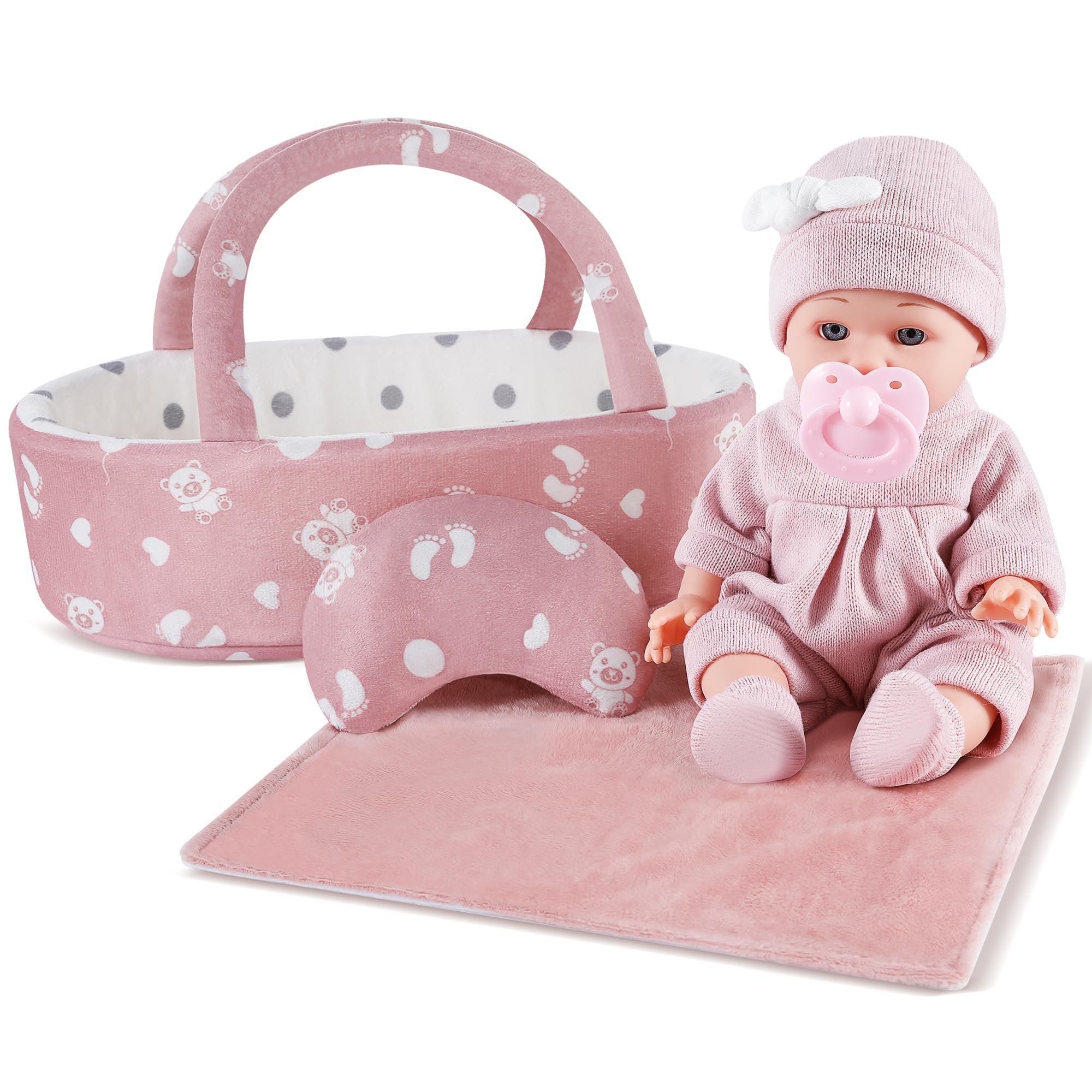 FADALEA doll clothes set with outfits for the 12-inch doll