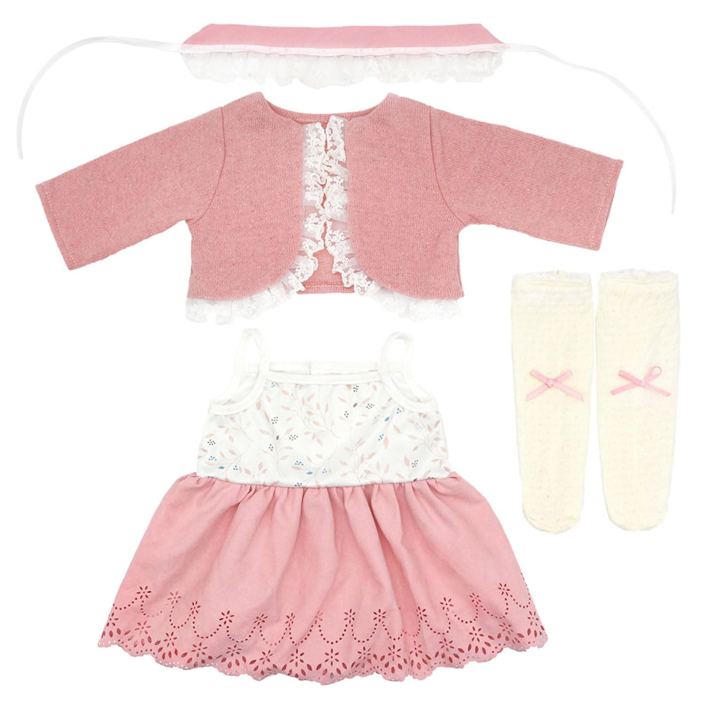 FADALEA dress-ready set fits 20-22 inch dolls securely.