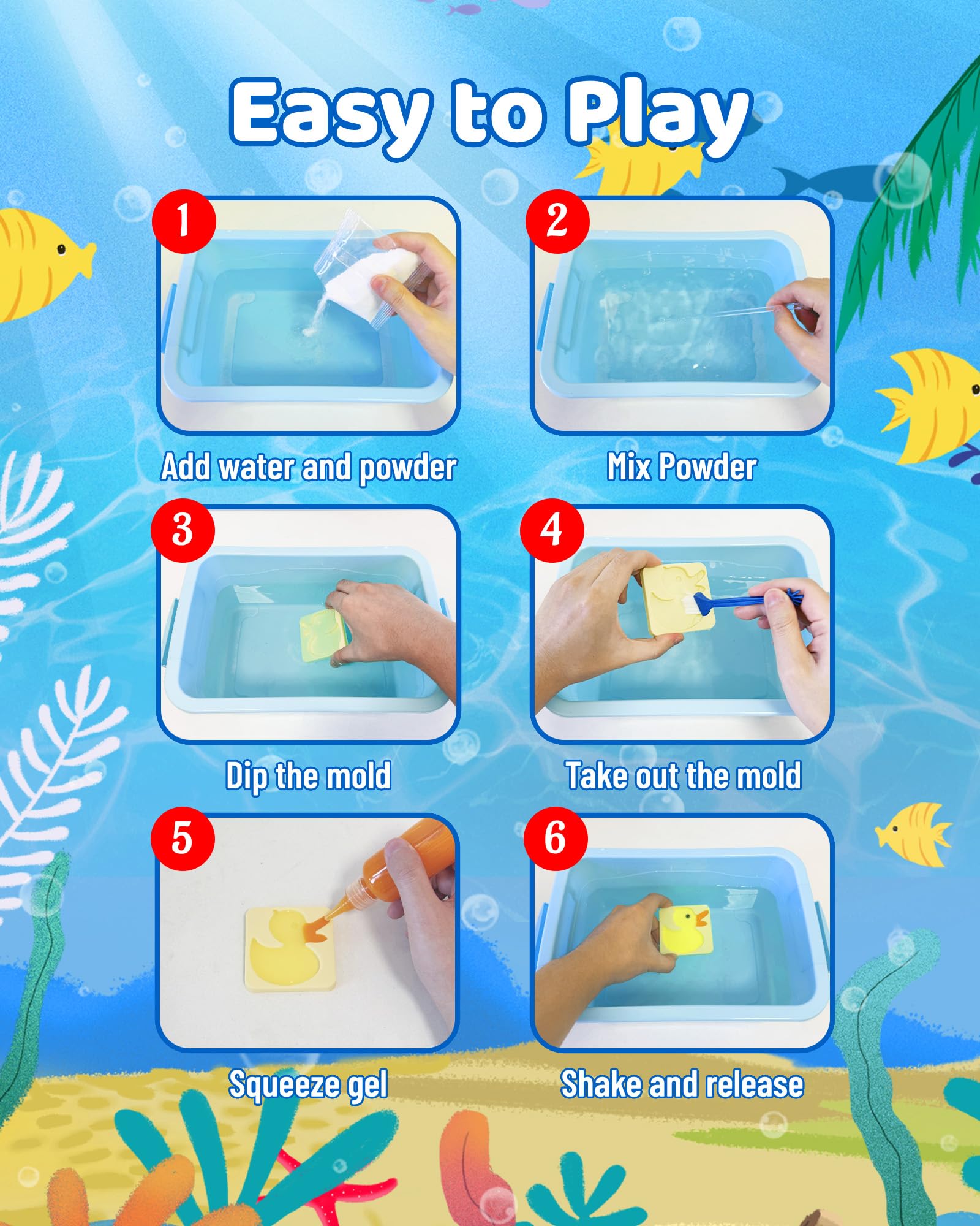 FADAWU Water Elf Kit setup: ready-to-use package for instant creative play