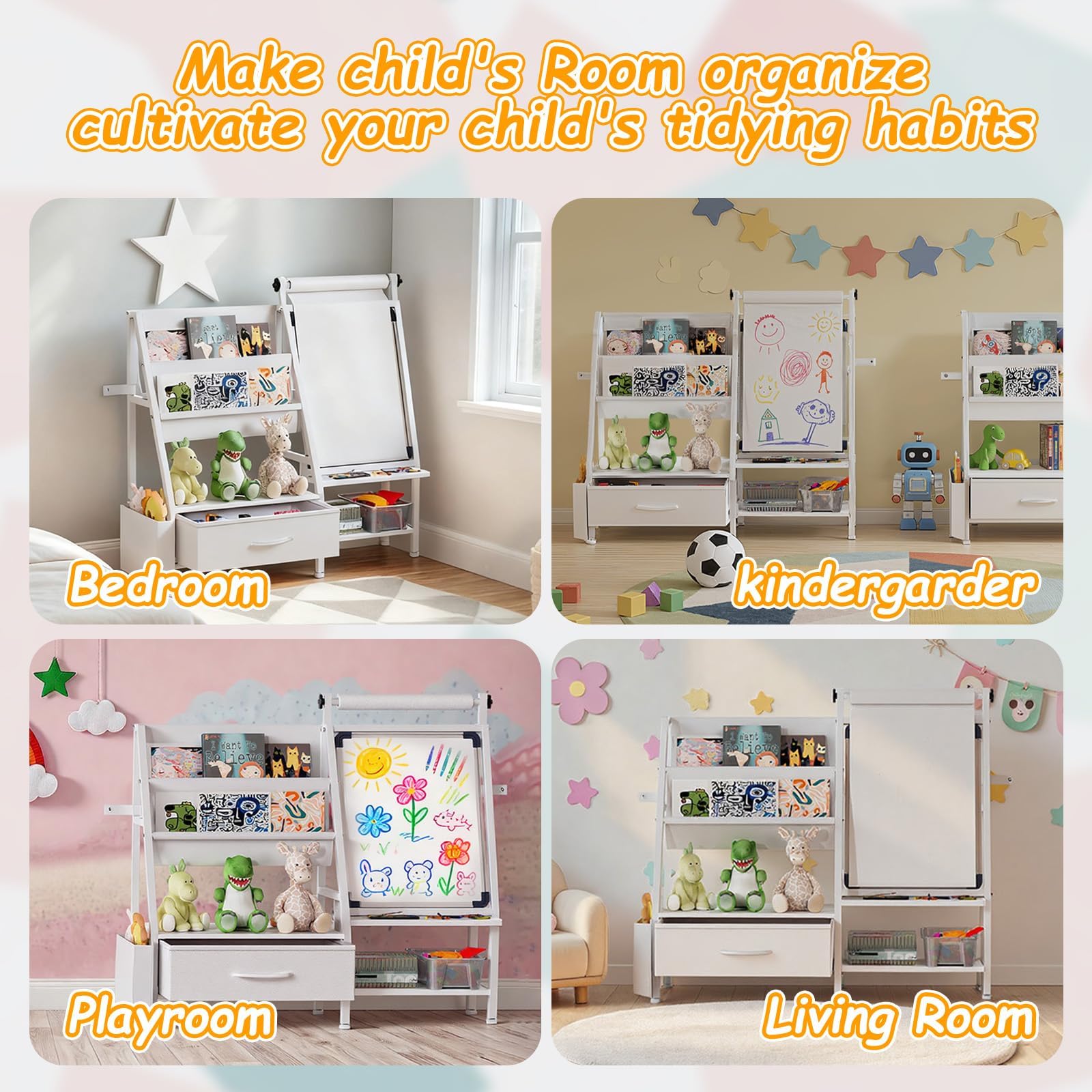 Gift-ready Faesun easel for ages 2–8 birthday.