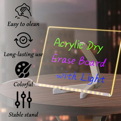 FAGOBYX LED note board durable acrylic with lasting brightness
