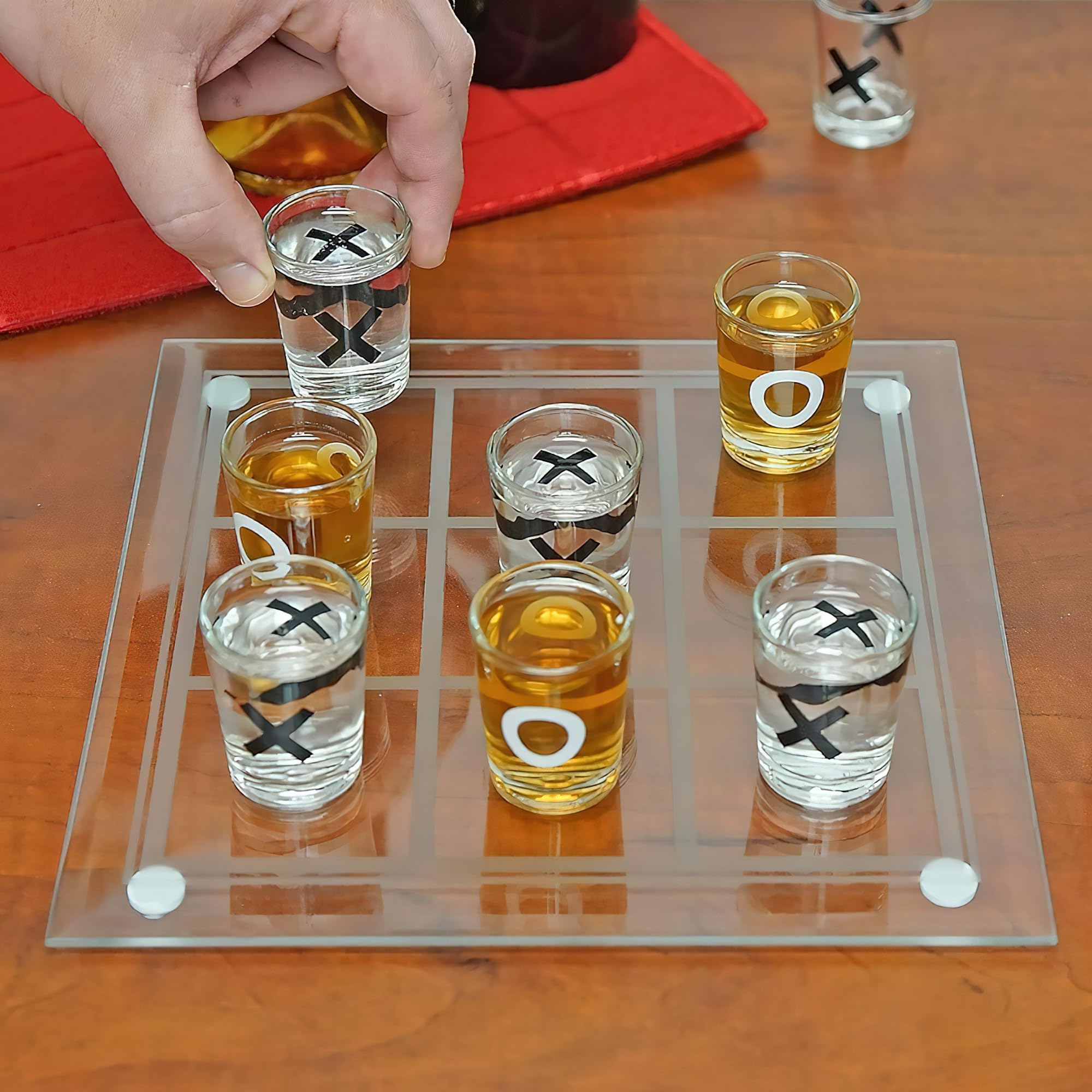 Fairly Odd Novelties O-shot glasses provide balanced play and style